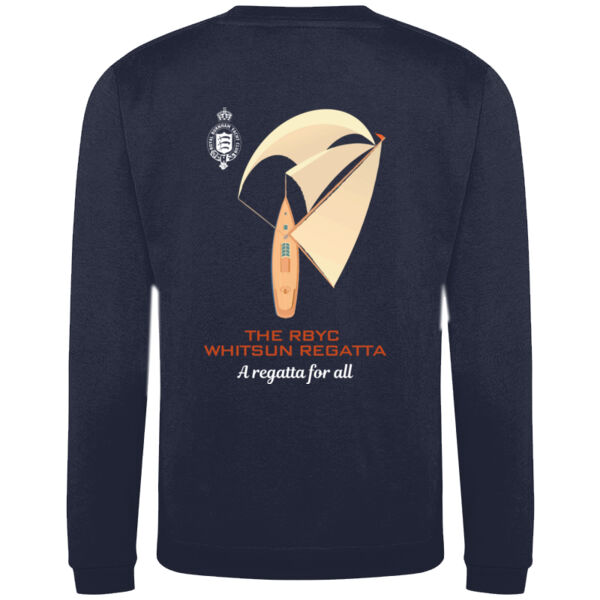 Whitsun Regatta Unisex Navy Sweatshirt Thumbnail